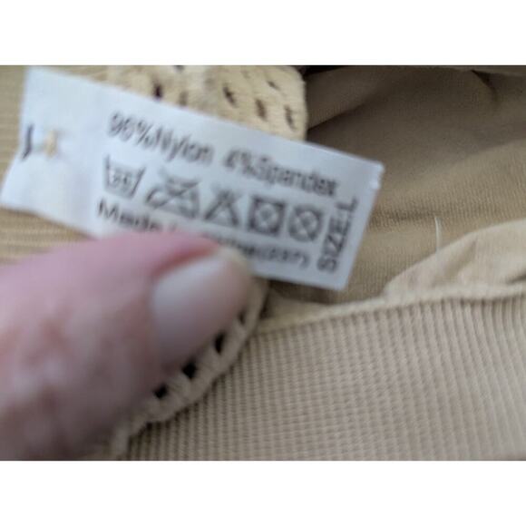 Seamless Sculpt Bandeau Bra Ochre Tan Size L - Picture 5 of 5